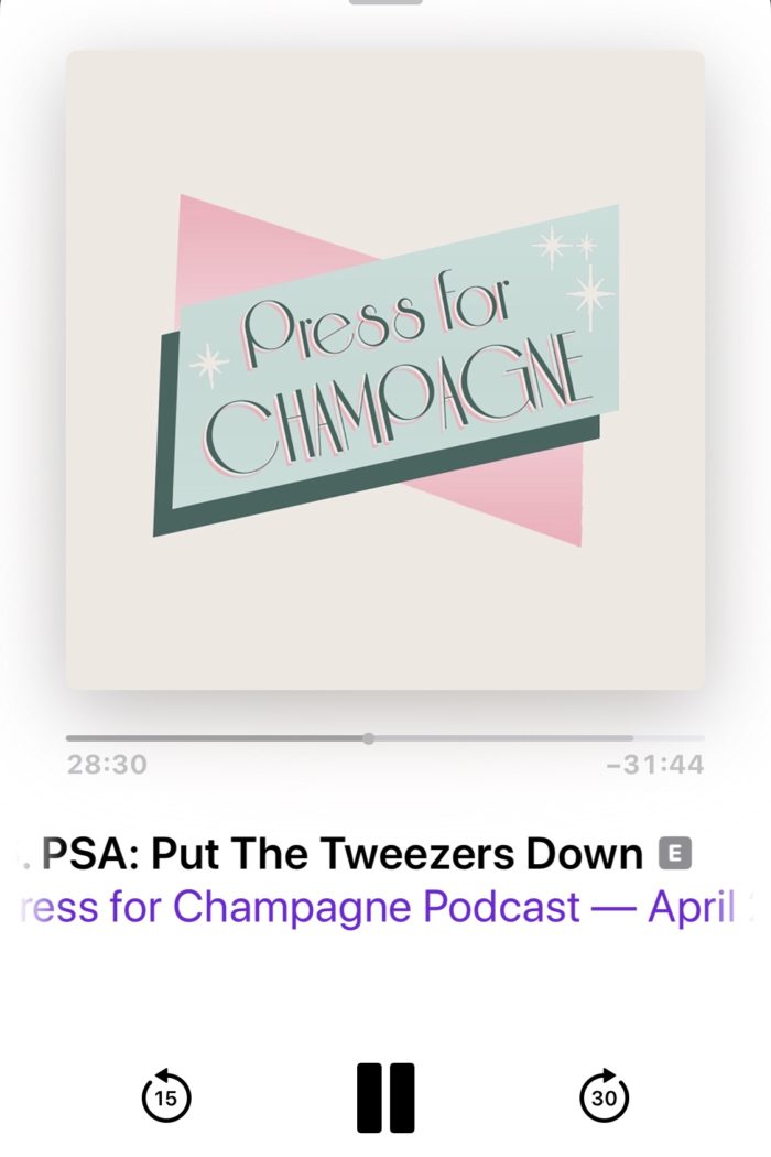 New Comedy Podcast: Press For Champagne