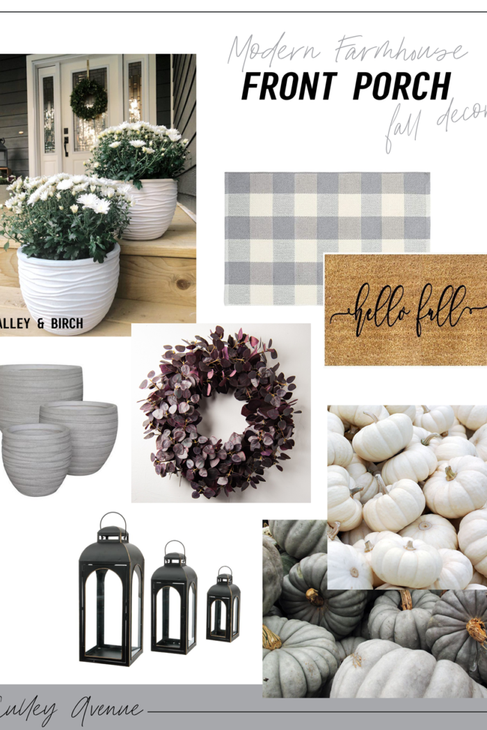 Modern Fall Decorating Inspiration for your Front Porch